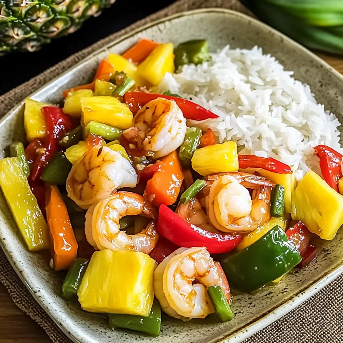 Sweet and Sour Shrimp Recipe