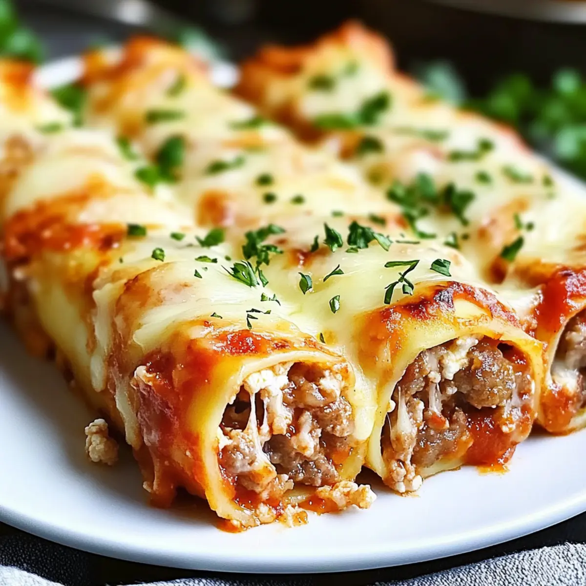 Keto Sausage Lasagna Roll-Ups: Comfort Food Made Easy 5 Keto Sausage Lasagna Roll-Ups