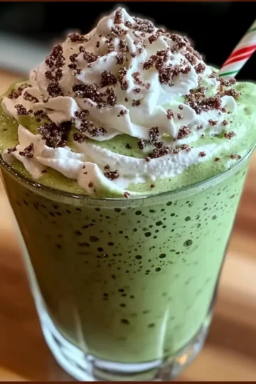 Creamy Shamrock Shake