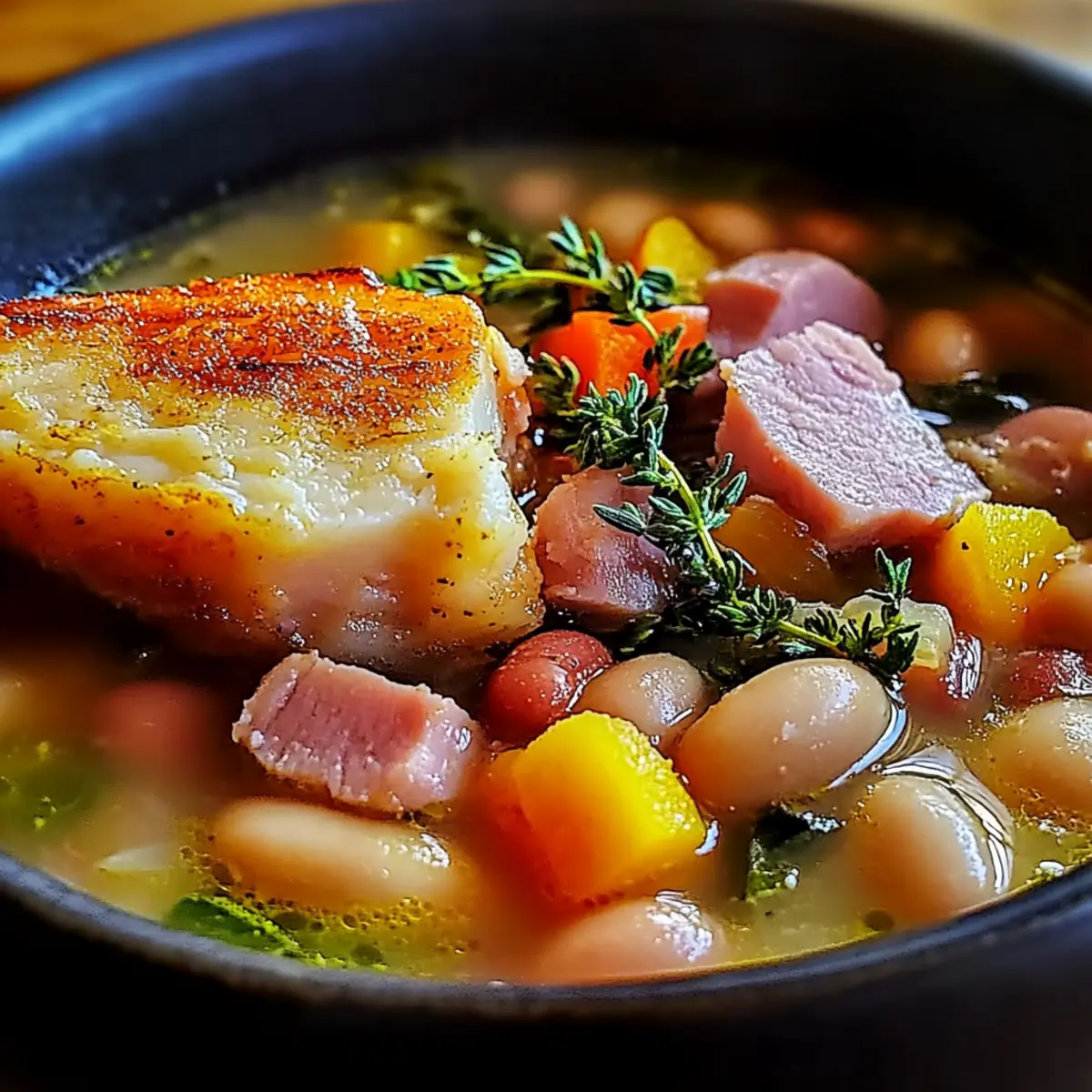 Hearty Crockpot Ham and Bean Soup for Cozy Nights 2 80490b76 d2b2 4d01 8005