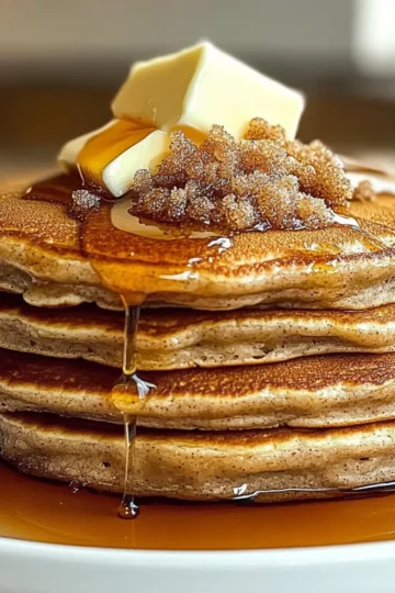 Cinnamon Brown Sugar Pancakes