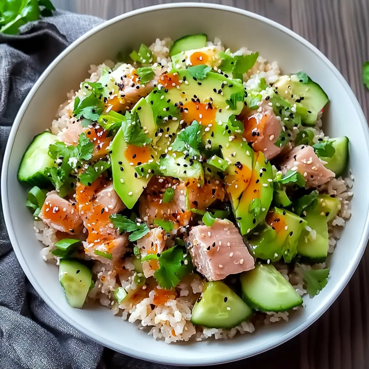 Tuna Avocado Crispy Rice Salad for a Fresh Summer Delight 3 897e98a9 4830 4dc9 8530 31d655a09d4cbl yidkqi