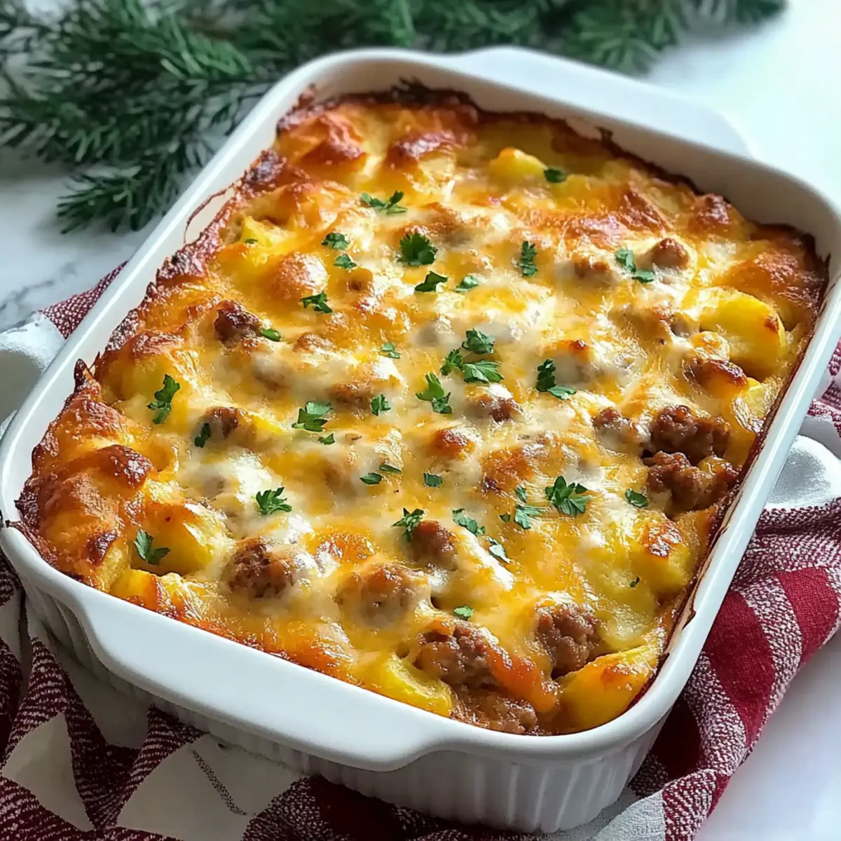 Crescent Roll Breakfast Casserole