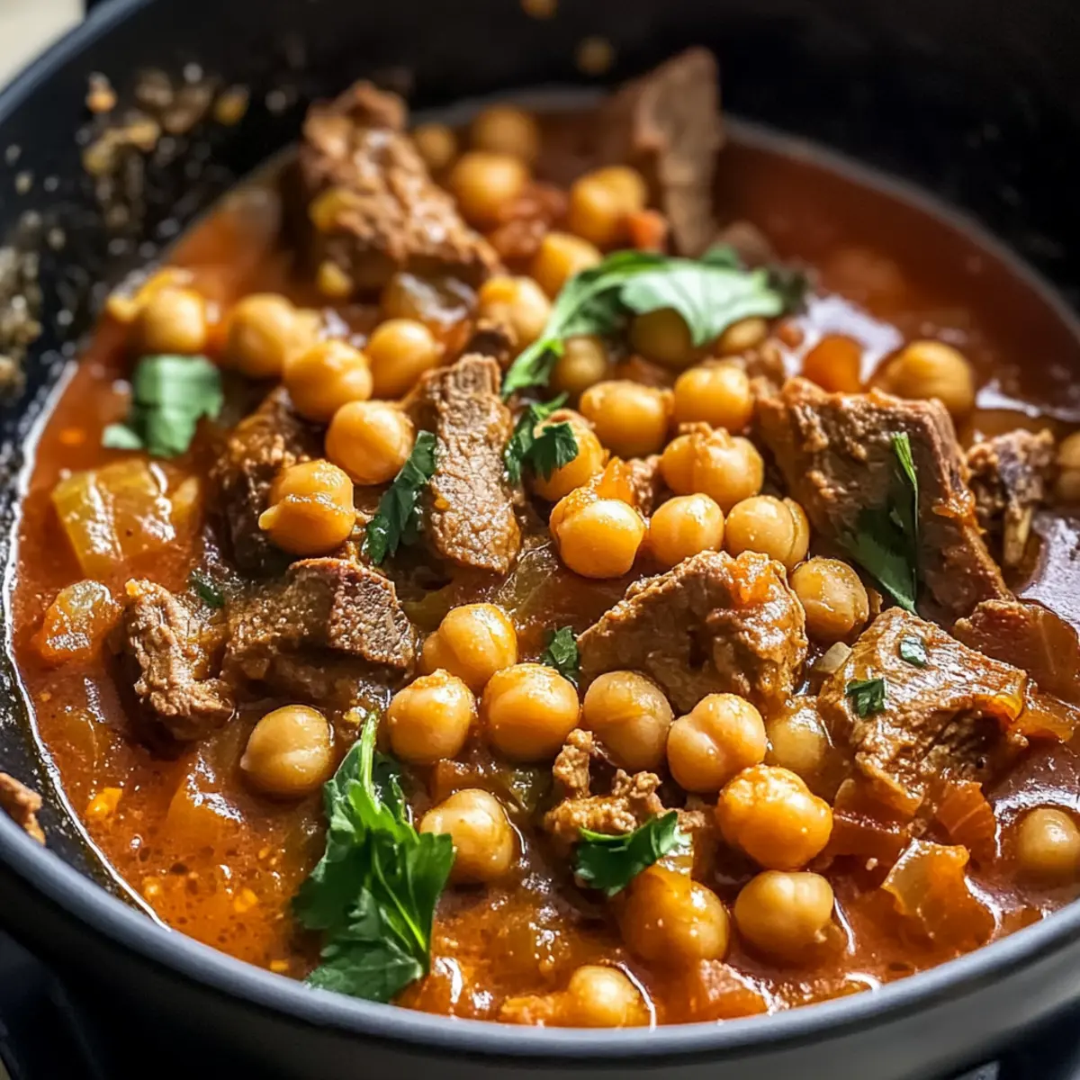 Lamb Stew with Chickpeas