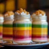 Rainbow Cream Parfaits Recipe
