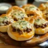 Garlic Parmesan Cheeseburger Bombs