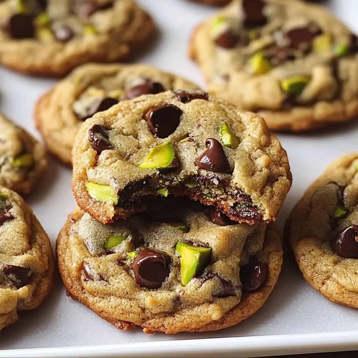 Pistachio Cream Chocolate Chip Cookies: Springtime Bliss Await! 5 Pistachio Cream Chocolate Chip Cookies