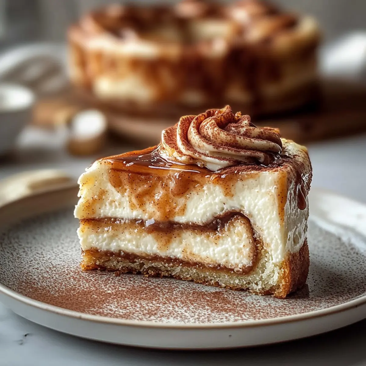 Cinnamon Roll Cheesecake Delight: Indulge in Sweet Harmony 5 Cinnamon Roll Cheesecake Delight