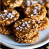 No-Bake Salted Caramel Cookies