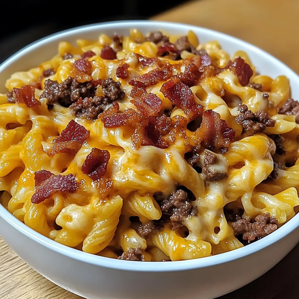 Loaded Bacon Cheeseburger Pasta: Your New Comfort Food Win 3 b9d142c5 3ae3 46cd a80b eaa8cfe91af6bl p7ybpj