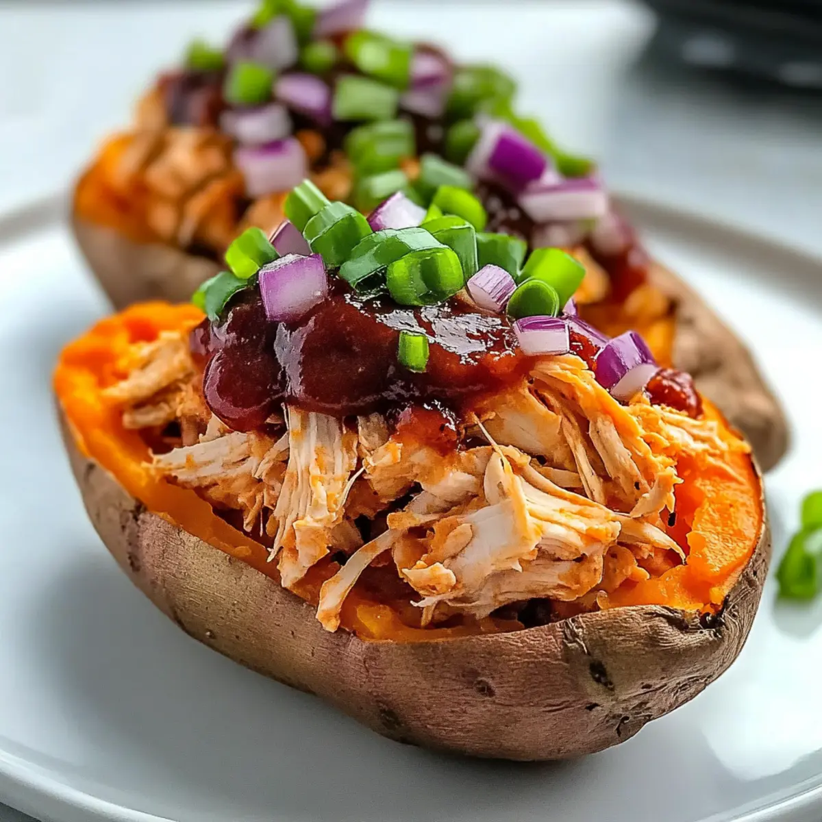 BBQ Chicken Sweet Potatoes: Comfort Food Made Easy 5 BBQ Chicken Sweet Potatoes