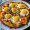 Breakfast Pizza Hash Brown Crust