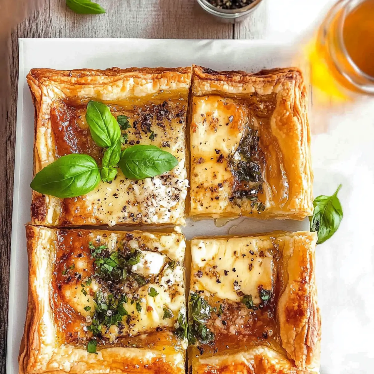 Cheese Tart with Garlic and Honey: A Flavorful Delight 4 ed2aa854 00de 4714 9fdd 7068cd5eb5f3br pfyvnl