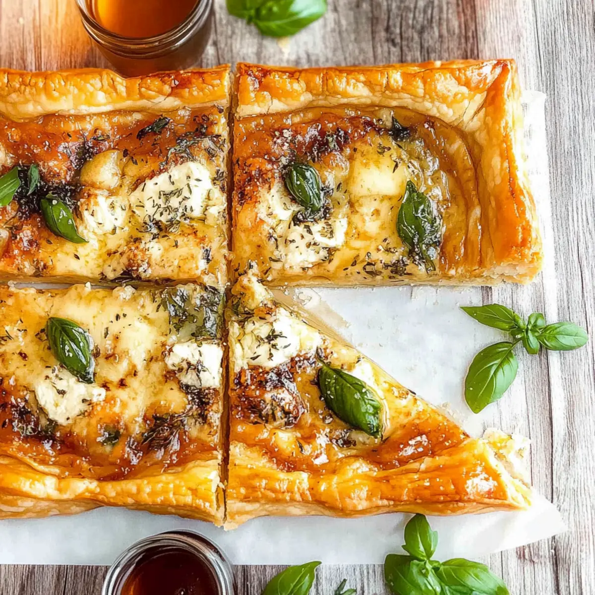 Cheese Tart with Garlic and Honey: A Flavorful Delight 5 Cheese Tart with Garlic and Honey