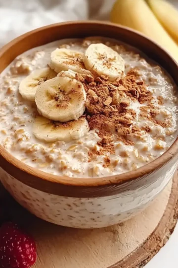 Simple Cinnamon Overnight Oats