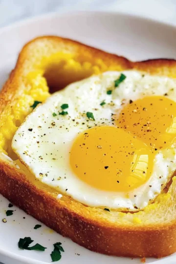 Air Fryer Egg Toast