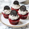 Red Velvet Oreo Cupcakes