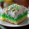 St. Patrick’s Day Poke Cake