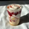 Creamy Raspberry Cheesecake Latte