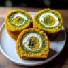 Matcha Pumpkin Muffin Roulades