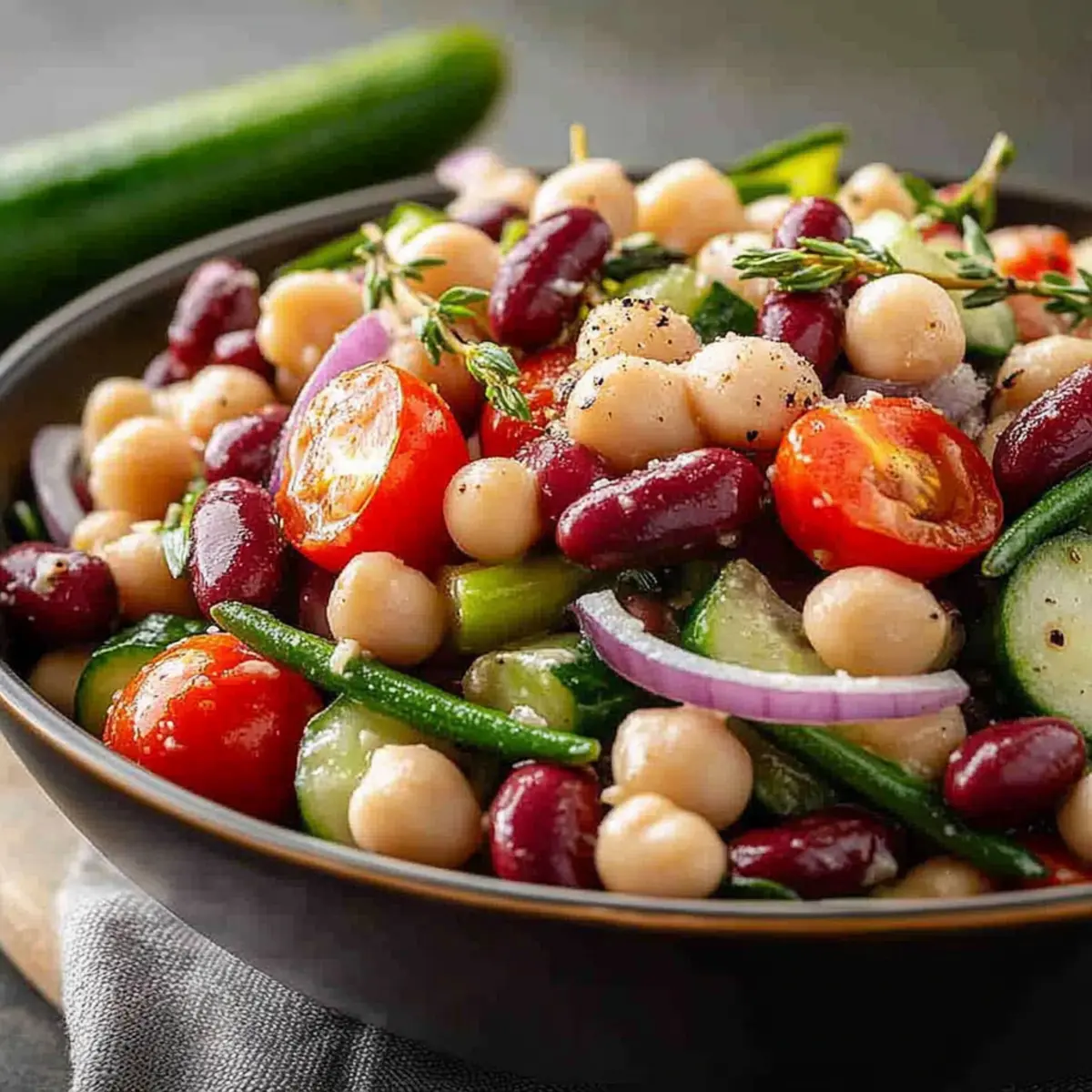 Mediterranean Bean Salad Recipe: Flavor-Packed and Vibrant 5 Mediterranean Bean Salad Recipe