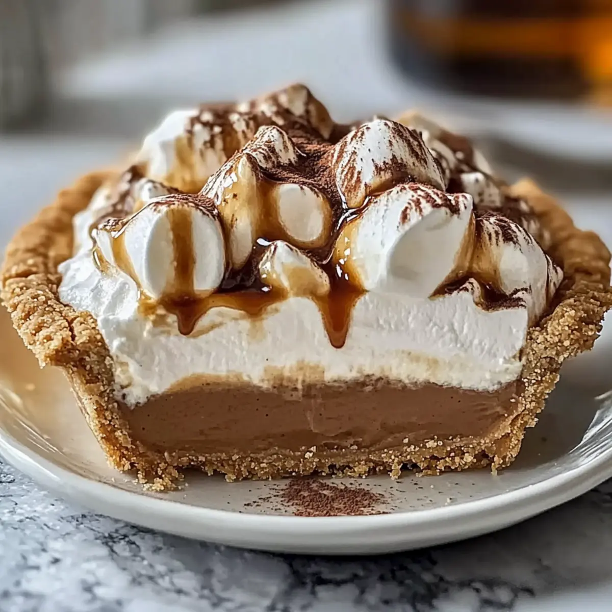 No Bake Irish Coffee Pie