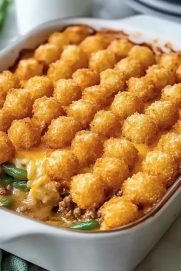 Green Bean Tater Tot Casserole