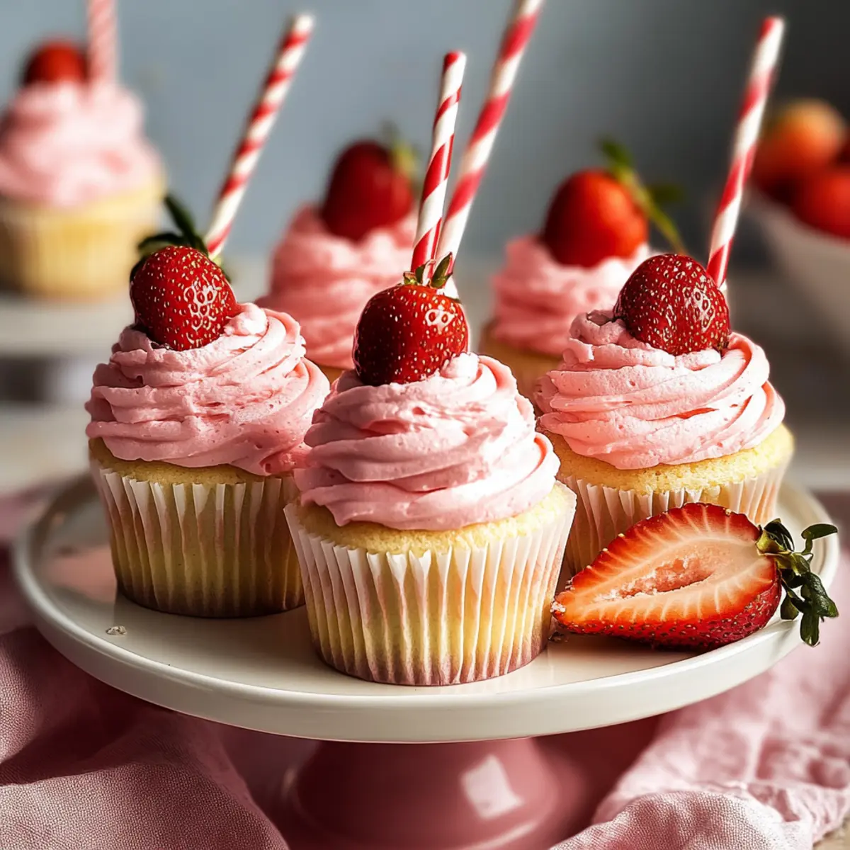 Heavenly Strawberry Milkshake Cupcakes for Endless Summer Joy 2 80cb7f1e c89a 434e 9682 343702bc7986 2 a730pt
