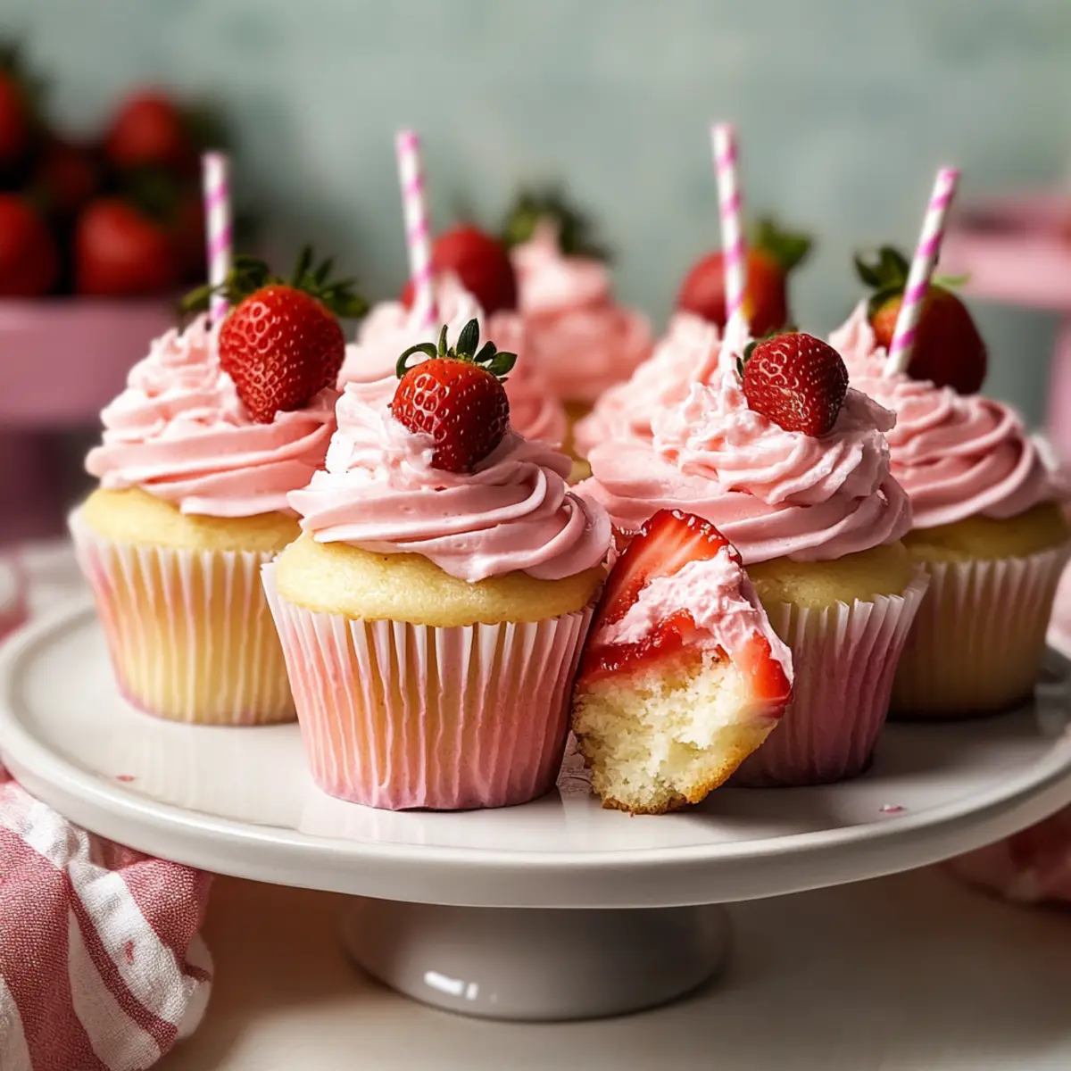 Heavenly Strawberry Milkshake Cupcakes for Endless Summer Joy 4 80cb7f1e c89a 434e 9682 343702bc7986 4 jecwcu