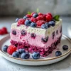 Vegan Berry Ice Cream Cake