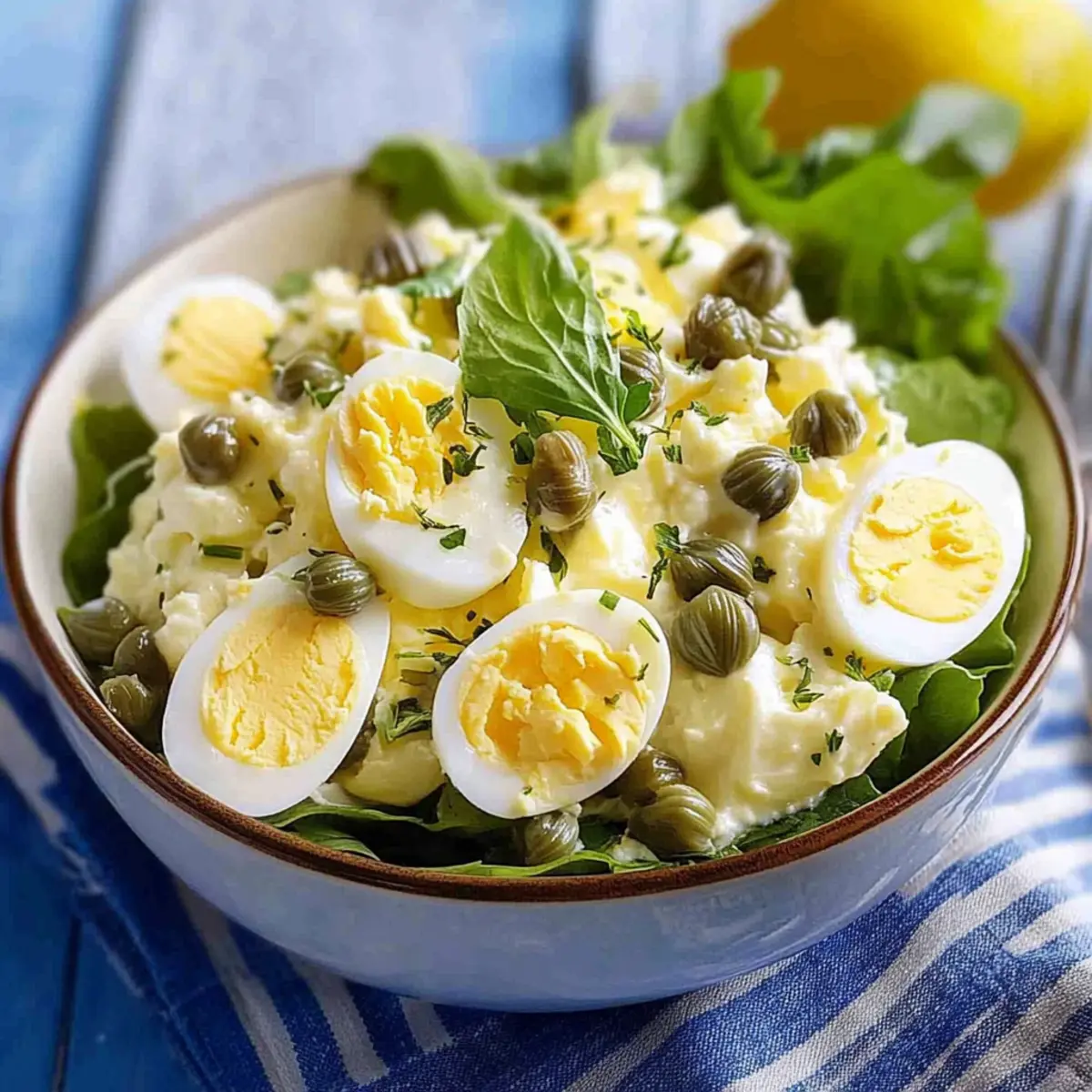 Lemon Caper Egg Salad Recipe: Fresh, Creamy & Picnic-Ready 5 Lemon Caper Egg Salad Recipe