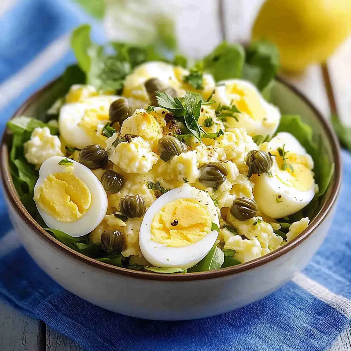 Lemon Caper Egg Salad Recipe: Fresh, Creamy & Picnic-Ready 4 8fcd5ee1 b9bf 490f ac90
