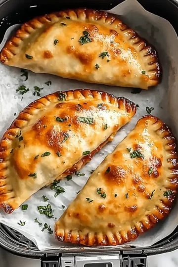 Crispy & Cheesy Air Fryer Calzones