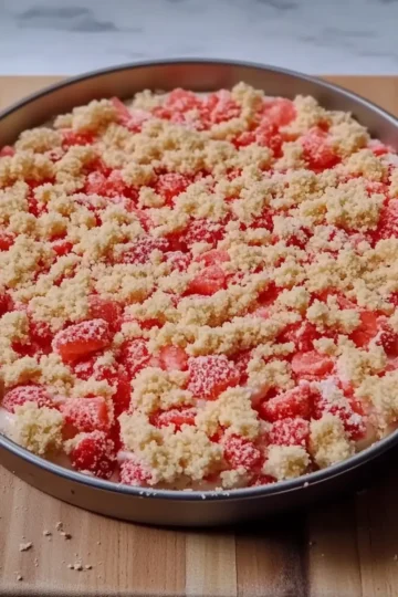Strawberry Crunch Cheesecake Recipe