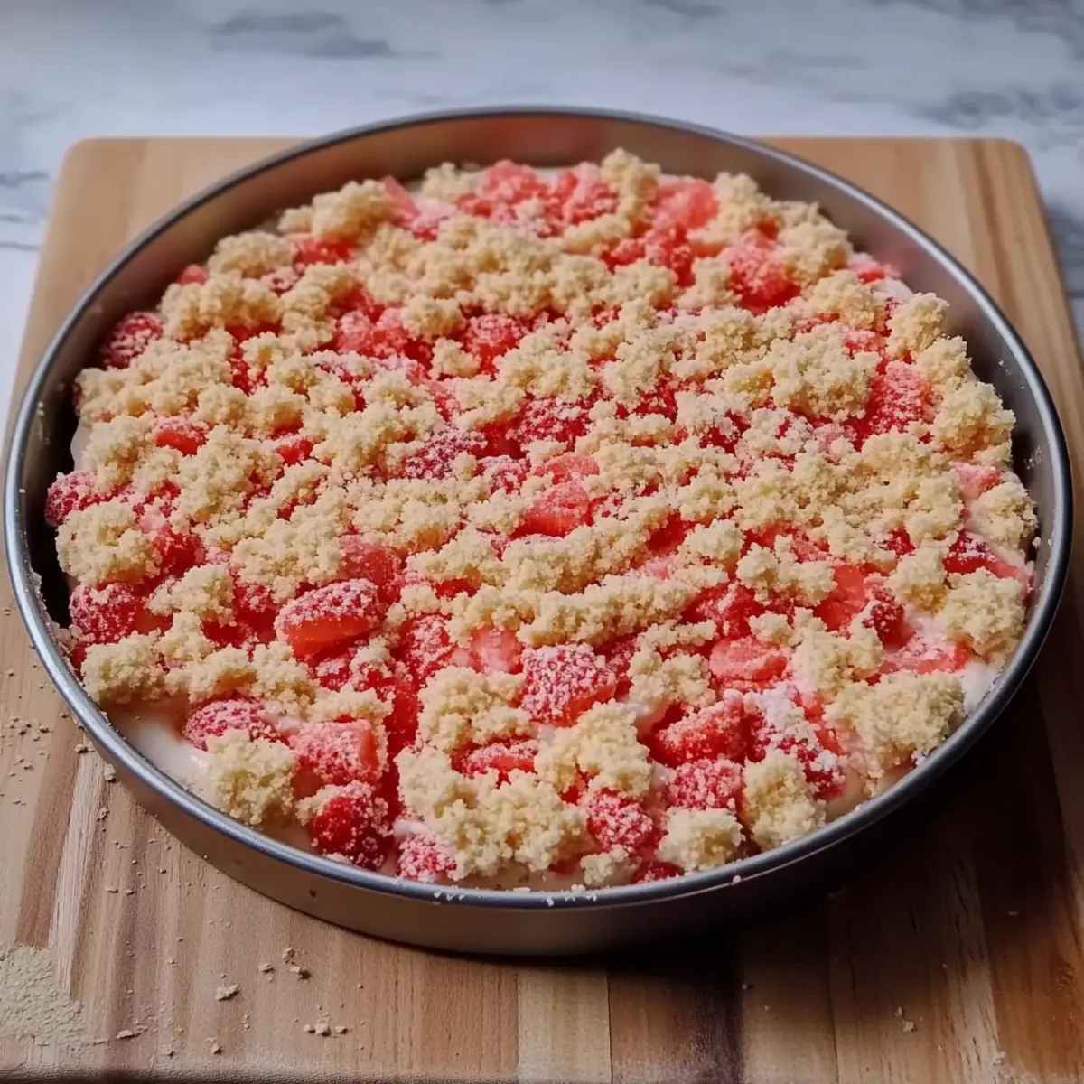 Strawberry Crunch Cheesecake Recipe: Summer’s Creamy Delight 5 Strawberry Crunch Cheesecake Recipe