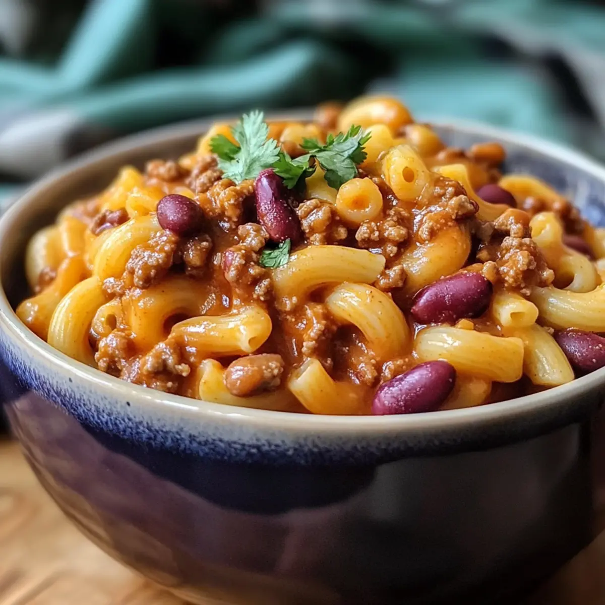 Crockpot Chili Mac And Cheese