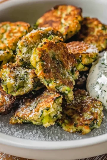 Herby Courgette Fritters
