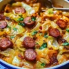 Roasted Cabbage & Sausage Bake Recipe