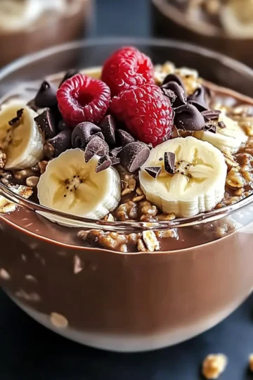 Mocha Coffee Overnight Oats