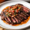 Skirt Steak with Chipotle Salsa