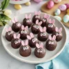 Bunny-Shaped Chocolate Truffles