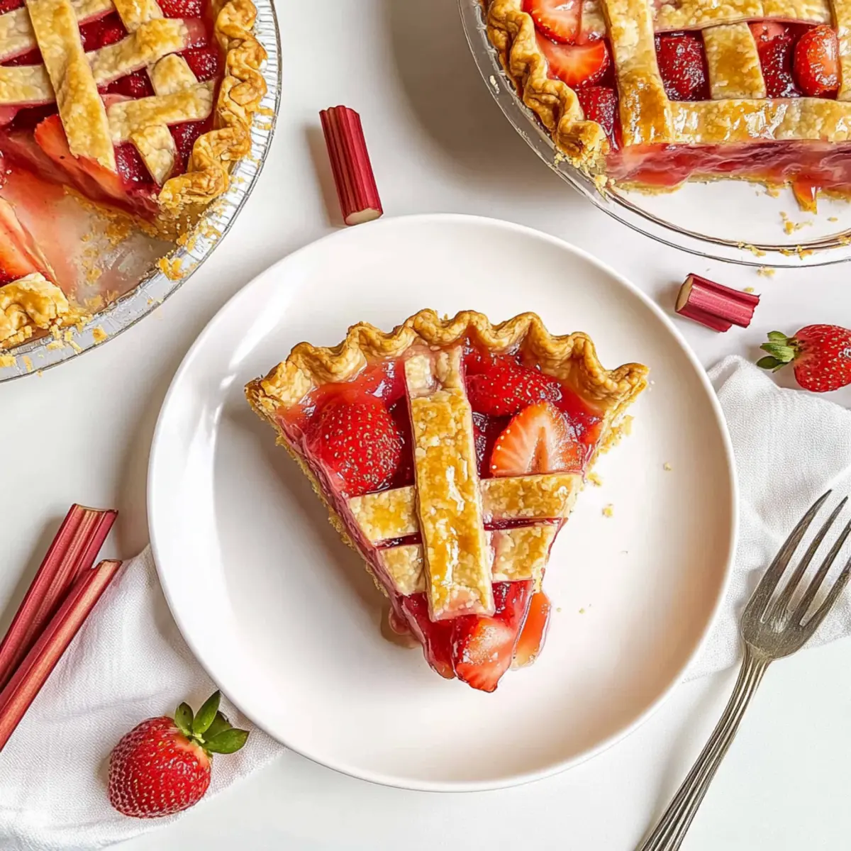 Strawberry Rhubarb Pie