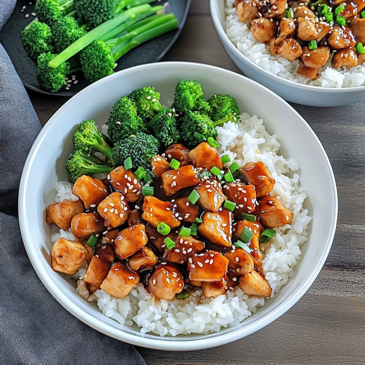 Teriyaki Chicken Bowls