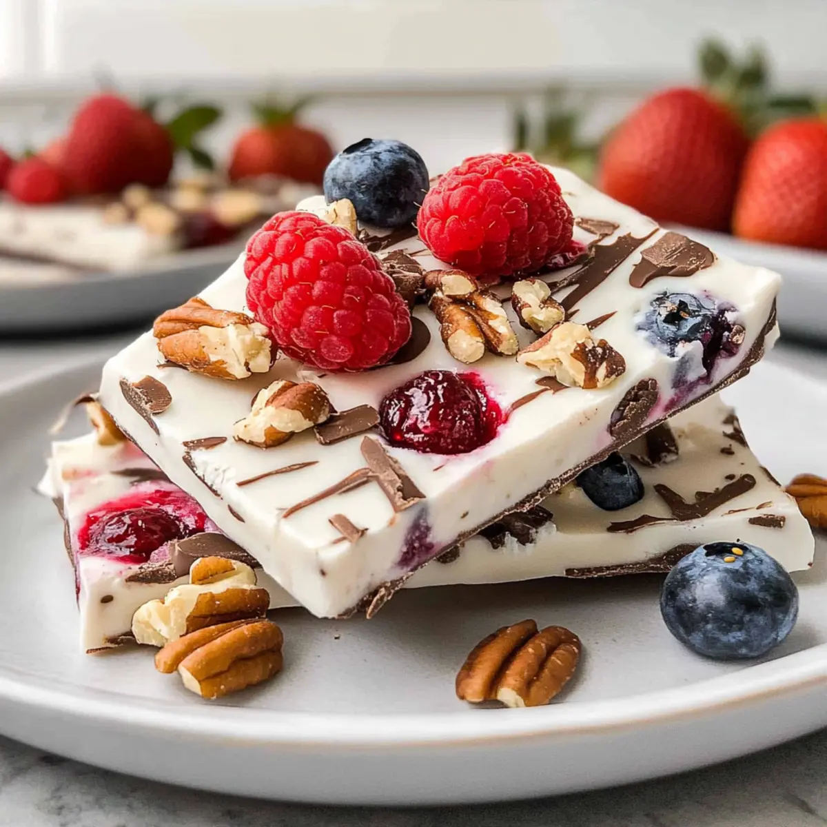 Frozen Yogurt Bark