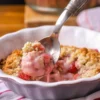 Rhubarb Crisp