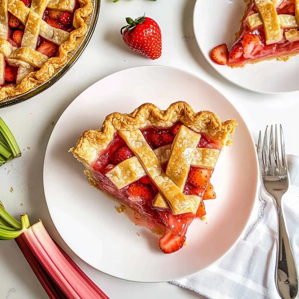 Strawberry Rhubarb Pie That Bursts with Summer Flavor 13 Strawberry Rhubarb Pie