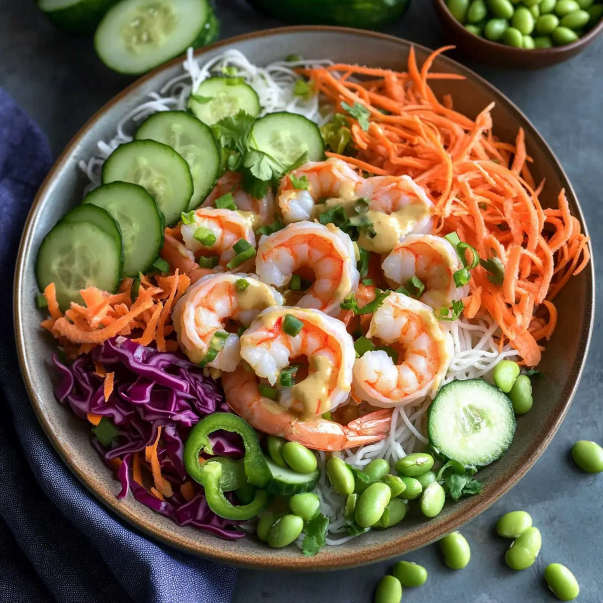 Delicious Spring Roll Bowls with Creamy Peanut Dressing Recipe 13 Spring Roll Bowls