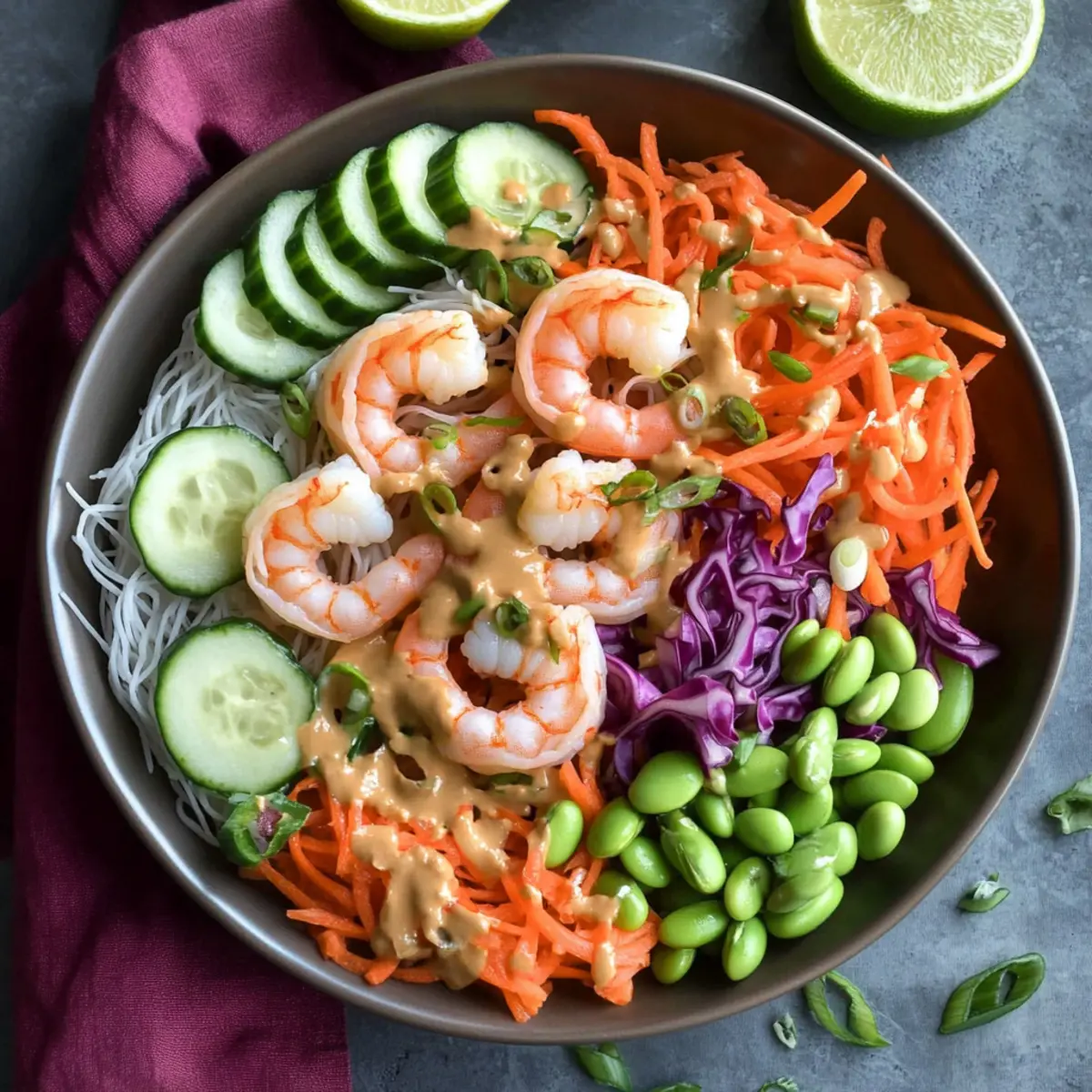 Delicious Spring Roll Bowls with Creamy Peanut Dressing Recipe 3 a94441e3 b085 4ea7 a4bf 7335ada2b8c2 3 ffn82v