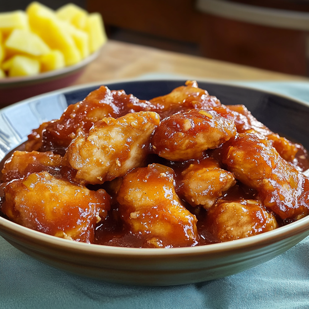 Hawaiian Chicken Sweet and Savory Oven-Baked Recipe