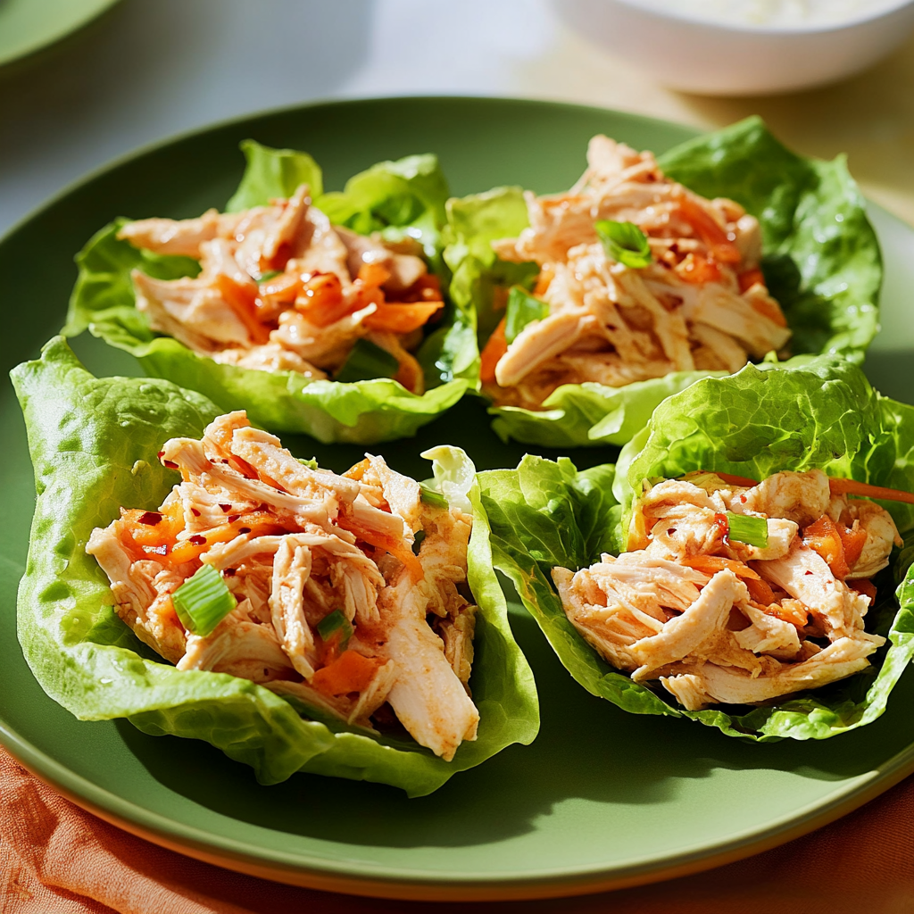 Easy Chicken Lettuce Wraps Recipe With Asian Flavors